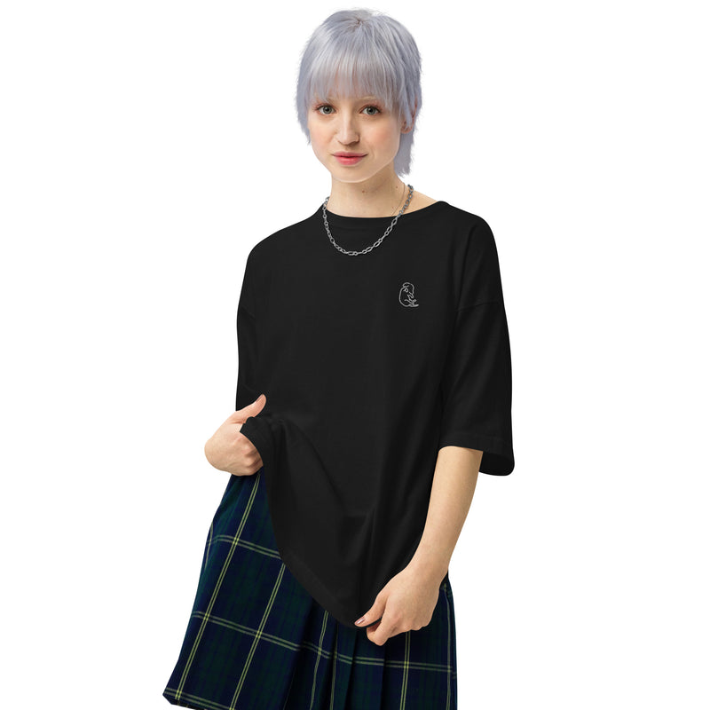 【PITASURI】厚めコットン100% ビッグシルエットTシャツ