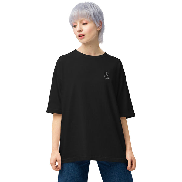 【PITASURI】厚めコットン100% ビッグシルエットTシャツ